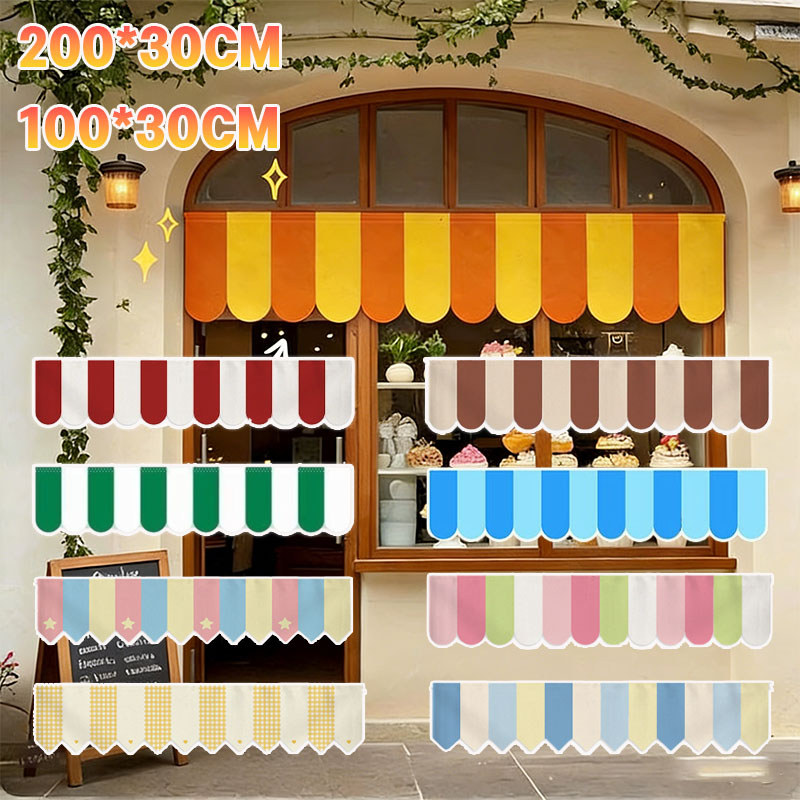 ม่านประตูตกแต่ง พาเล็ตสีโดปามีน สีสันสดใส เปลี่ยนบรรยากาศทันที เหมาะสำหรับห้องนอน ครัว และร้านค้า