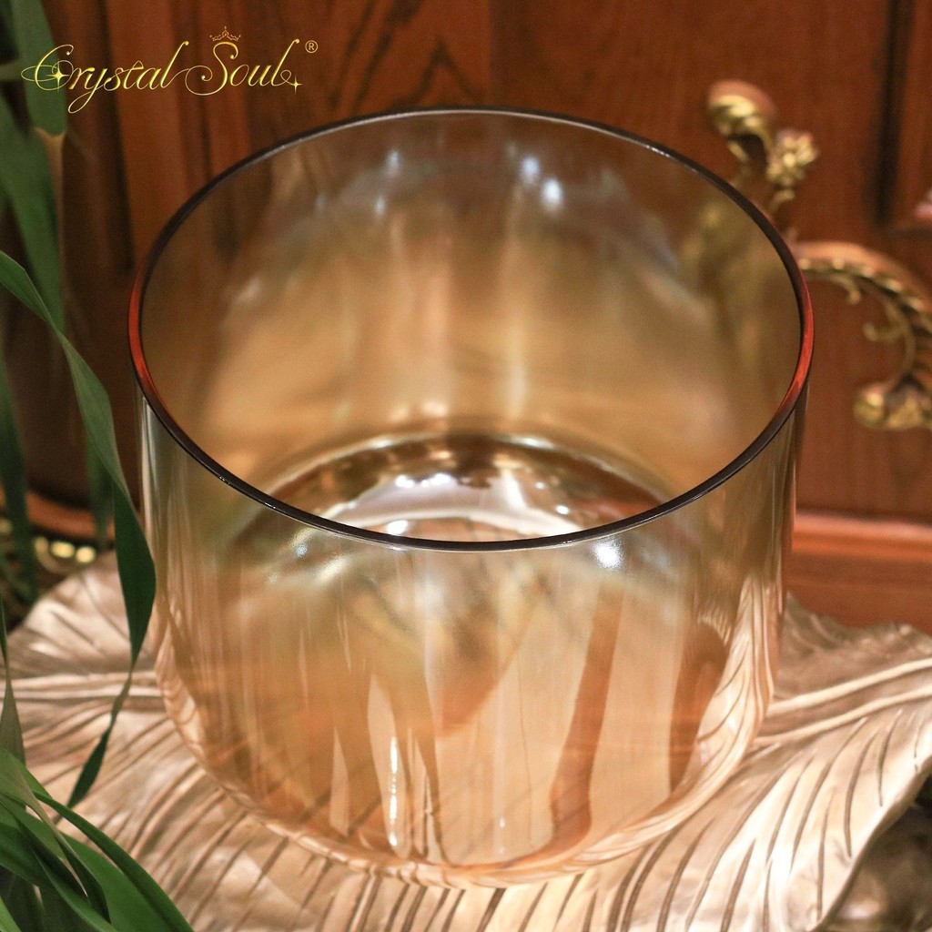 Crystal Soul yoga Studio Crystal Sound Bowl 432Hz with Accessories Customizable