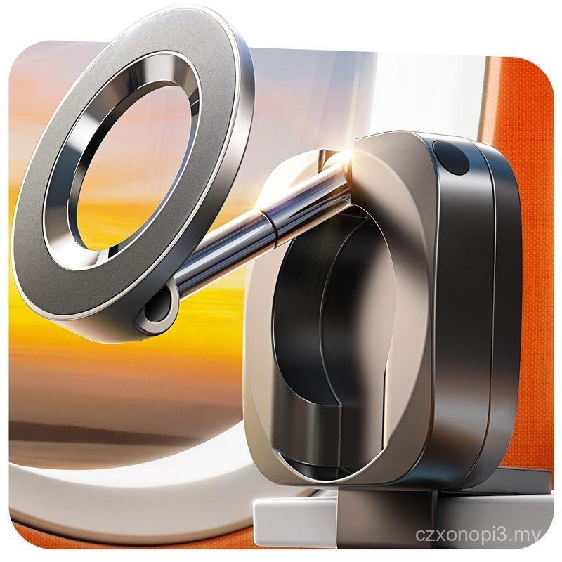 LISEN 2025 ขาตั้งเดินทาง MagSafe - 360° ที่วางโทรศัพท์แบบพับได้หมุนได้สําหรับ ไอโฟน 16/15/14/13/12 ข