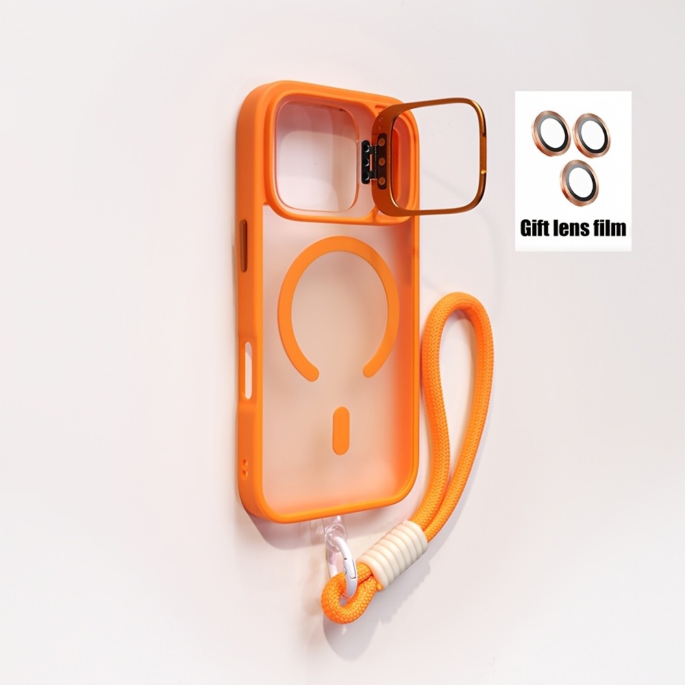เคสโทรศัพท์โทรศัพท์-เคสป้องกันอะคริลิคโปร่งใสแม่เหล็กเหมาะสําหรับ ไอโฟน 11 ถึง 17 มือโปร สูงสุด บวก การชาร์จแบบไร้สายรองรับอากาศเคสป้องกันบางพร้อมขาตั้งแม่เหล็ก (รวมฟิล