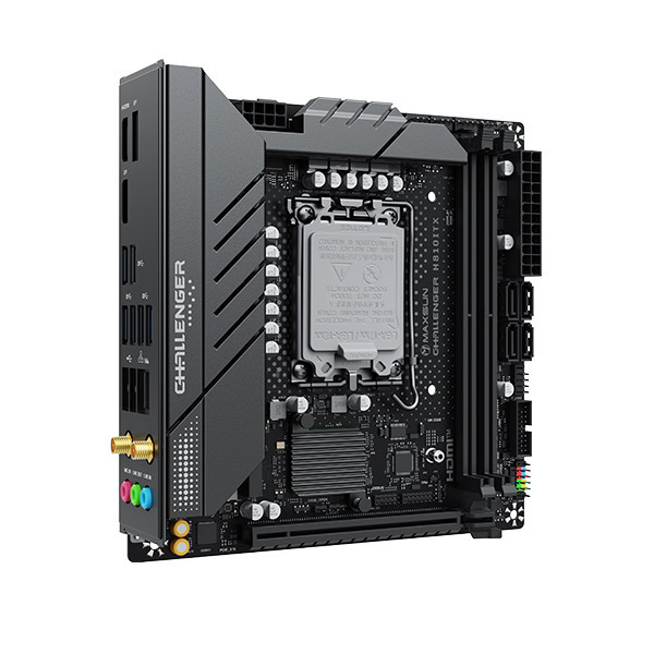 [มีในสต็อก] เมนบอร์ด Ming Xuan (MAXSUN) MS-Challenger H810ITX WIFI เกมคอมพิวเตอร์ Office Princess Bo