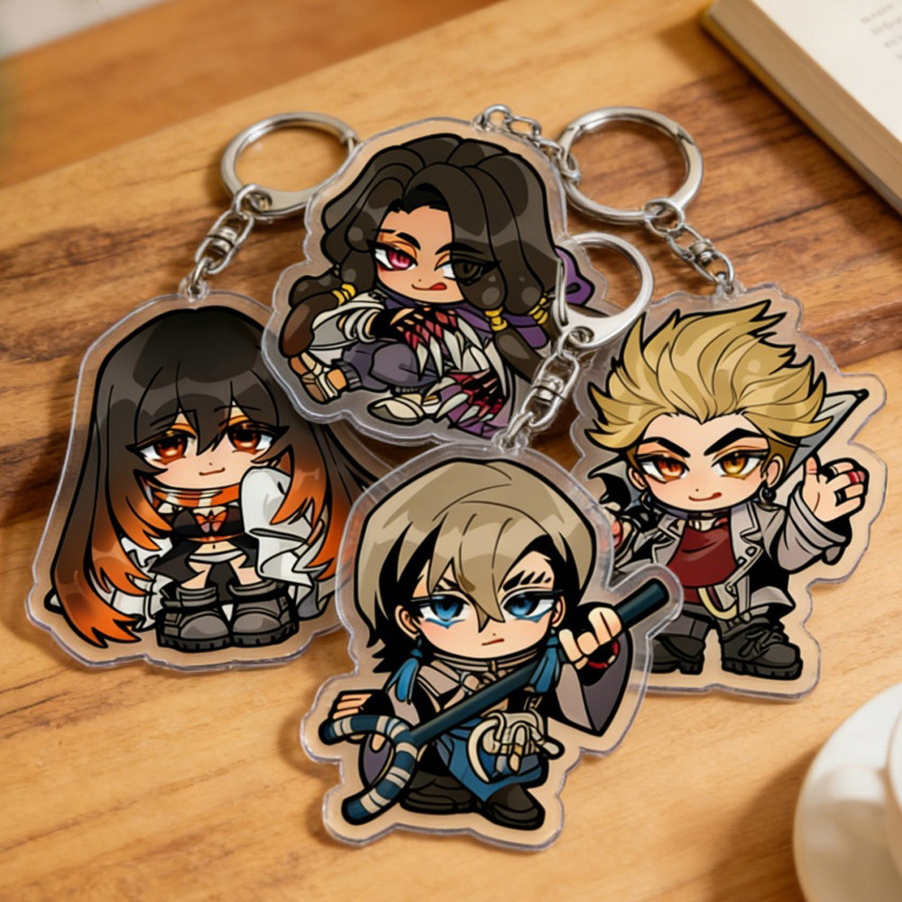 อะนิเมะ Gachiakuta พวงกุญแจ Riyo Rudo Zangka Enjin Jabba Tamsy Semiu Amo Jabba Wonger Gris