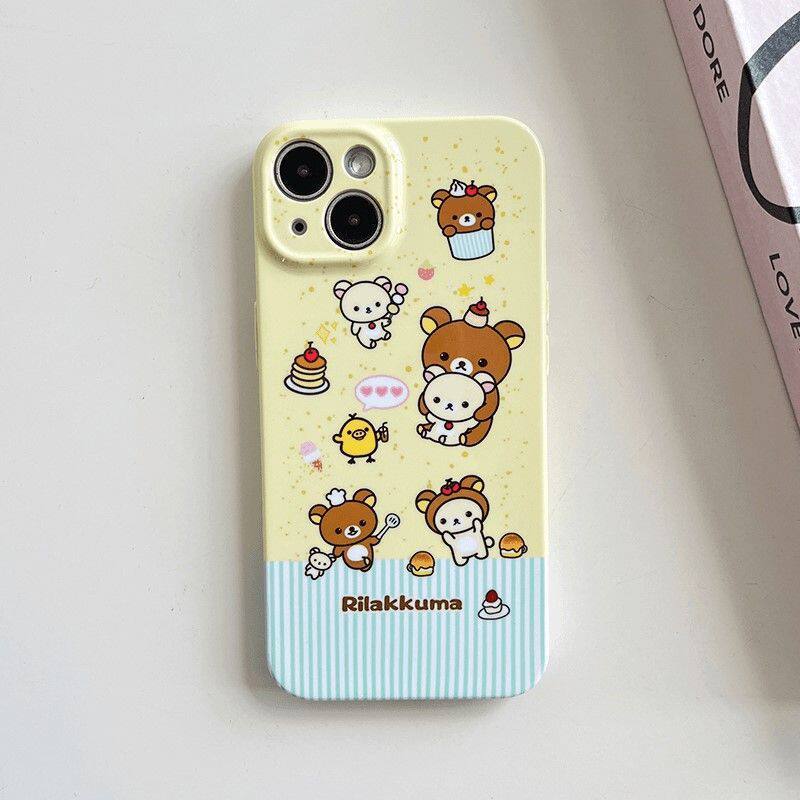 Creative Rilakkuma เหมาะสําหรับ vivos20 เคสโทรศัพท์ x200 สไตล์ใหม่ x100s น่ารัก s19/s18/s17/s16 Fili