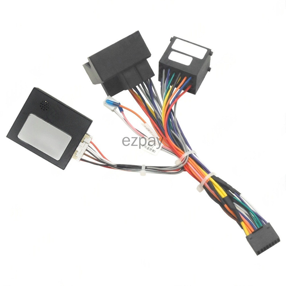 สําหรับ BMW E39/E46/E53 1998-2014 รถวิทยุ GPS MP5 Android เครื่องเล่นสเตอริโอสายไฟ Canbus สายไฟ