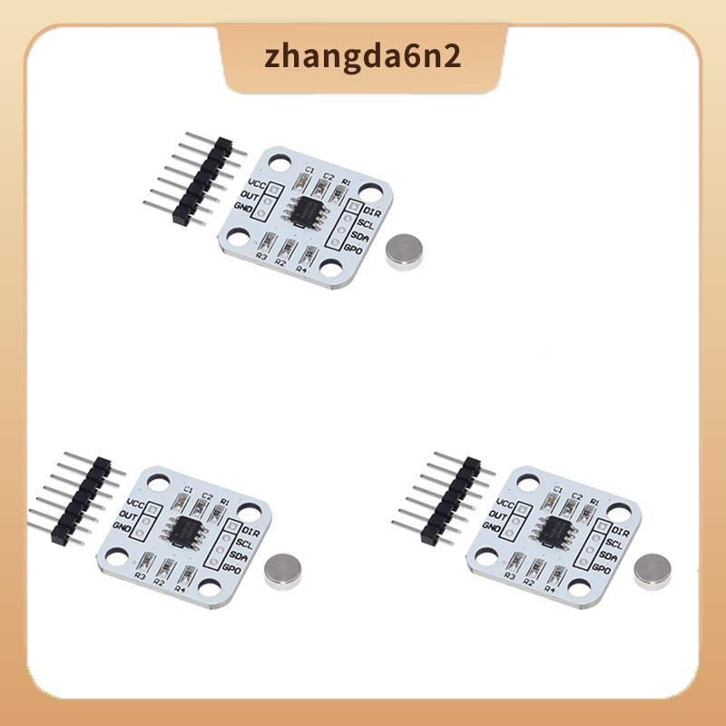 In Stock3 ชิ้น AS5600 Encoder 12 บิตแม่เหล็กเหนี่ยวนํามุมวัดเซนเซอร์โมดูลส่วนประกอบอิเล็กทรอนิกส์