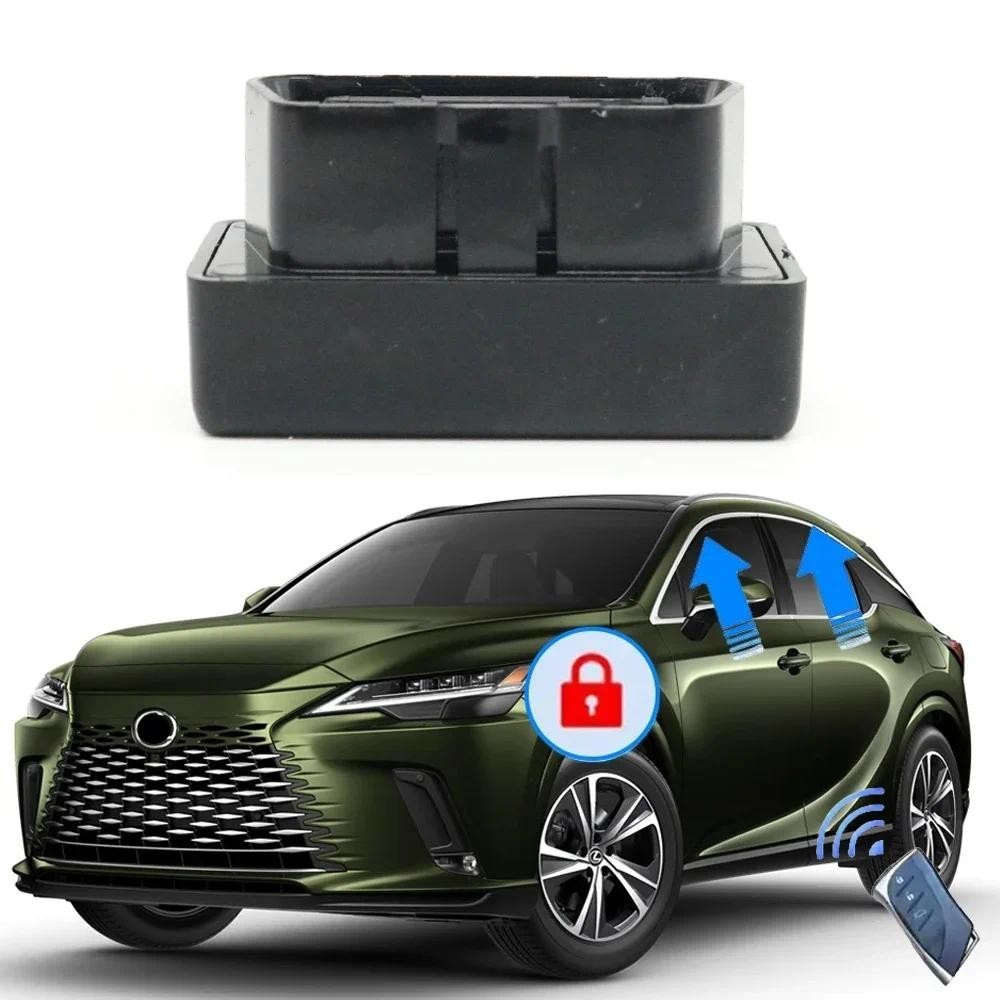 OBD ล็อคความเร็วปลดล็อค Auto Window Lifter Colse Sensor อุปกรณ์ปลั๊กโมดูลสําหรับ Lexus RX350 350 H R