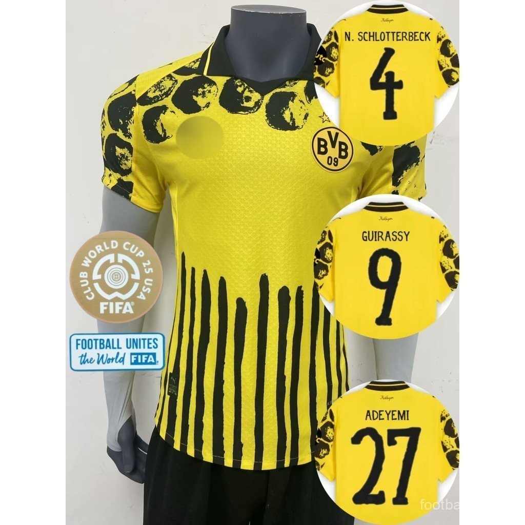 S-XXL 2526 ฤดูกาล | Borussia Dortmund FIFA Club World Cup Special Edition Player Edition jersey.4#N.