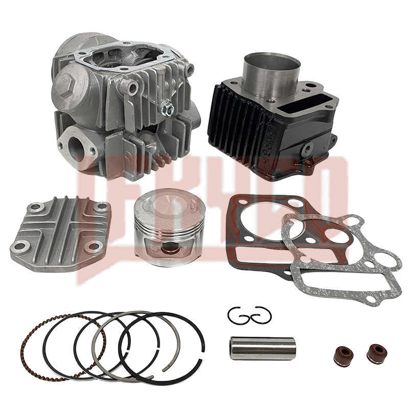 LF รถจักรยานยนต์ 50 มม.BORE หัว Top End Rebuild Kit สําหรับ Honda ATC70 CRF70 JH70 CT70 C70 TRX70 XR