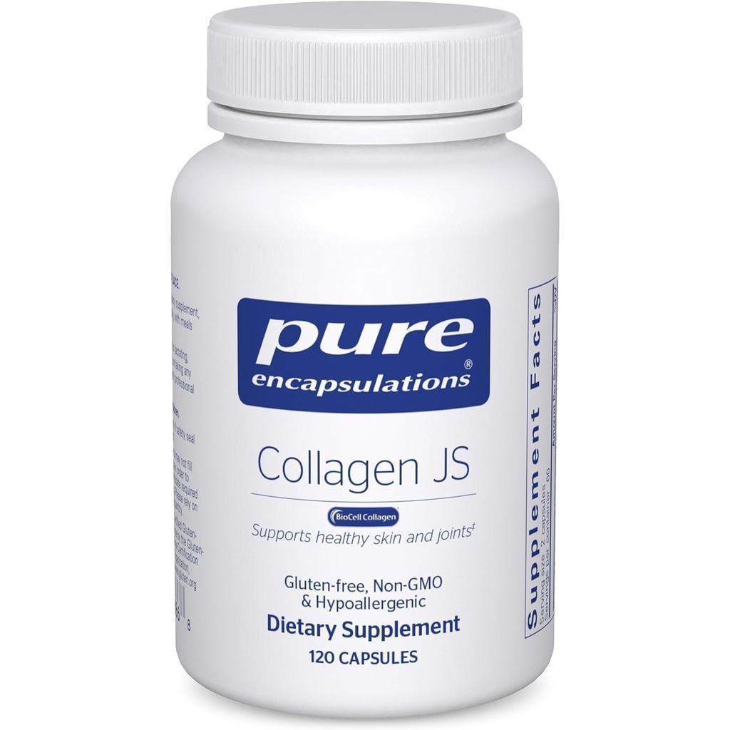 Pure Encapsulations Collagen JS - Skin & Joint Health* - 1,000 มก. Hydrolyzed Biocell Collagen - ปรา