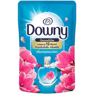 LeeMart น้ำยาปรับผ้านุ่ม ดาวน์นี่ Dowmy 450ML ดาวนี่ เข้มข้น ผ้านุ่ม สูตร ยามเช้า สีฟ้า ขนาด 450 มล.