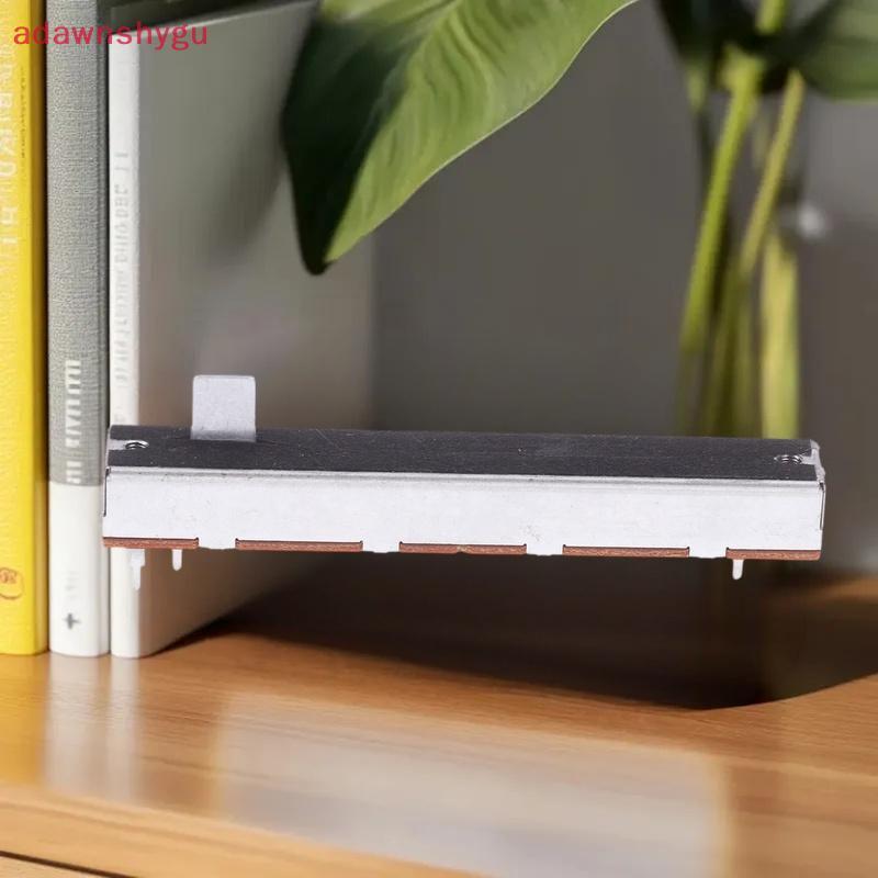 Adagu 88 มม.3-Pin Single Potentiometer A10K B10K ตรงสไลด์ Potentiometer Mono Channel Mixer Fader Str