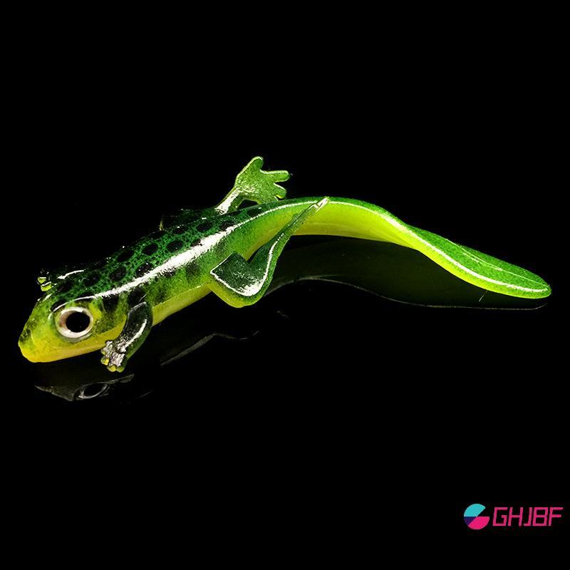 GHJBF] 7.5 ซม./3g ซิลิโคน Soft Salamander Luya Lizard จําลอง Luya เหยื่อ คอเต่าเดิม Ss นิสัย