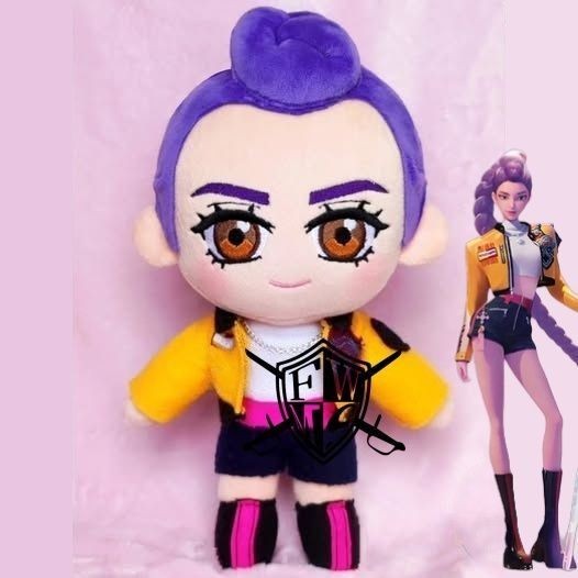K pop Witch Hunter Group ตุ๊กตา kpop ตุ๊กตาแม่มด Hunter Group ตุ๊กตา Rumi Rumi แม่มด Hunter Group ตุ