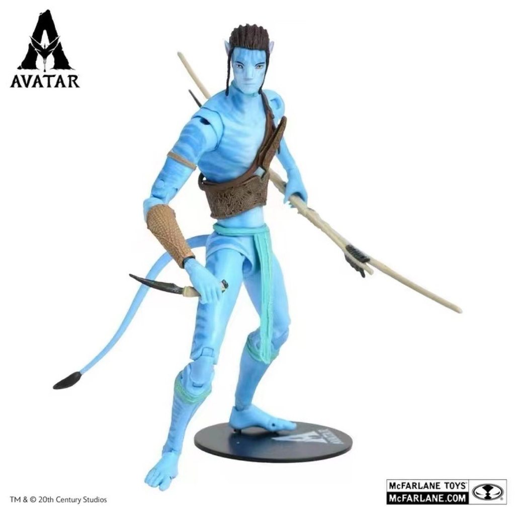 [คลังสินค้าพร้อม] Avatar 2 Way of Water Figure Avatar Jack Salina Tina Meiren ภาพยนตร์สินค้าชุดตกแต่
