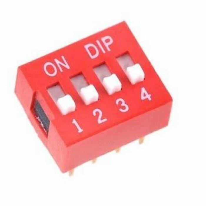 DIP SWITCH 4 PIN 4 ตําแหน่ง [CE]