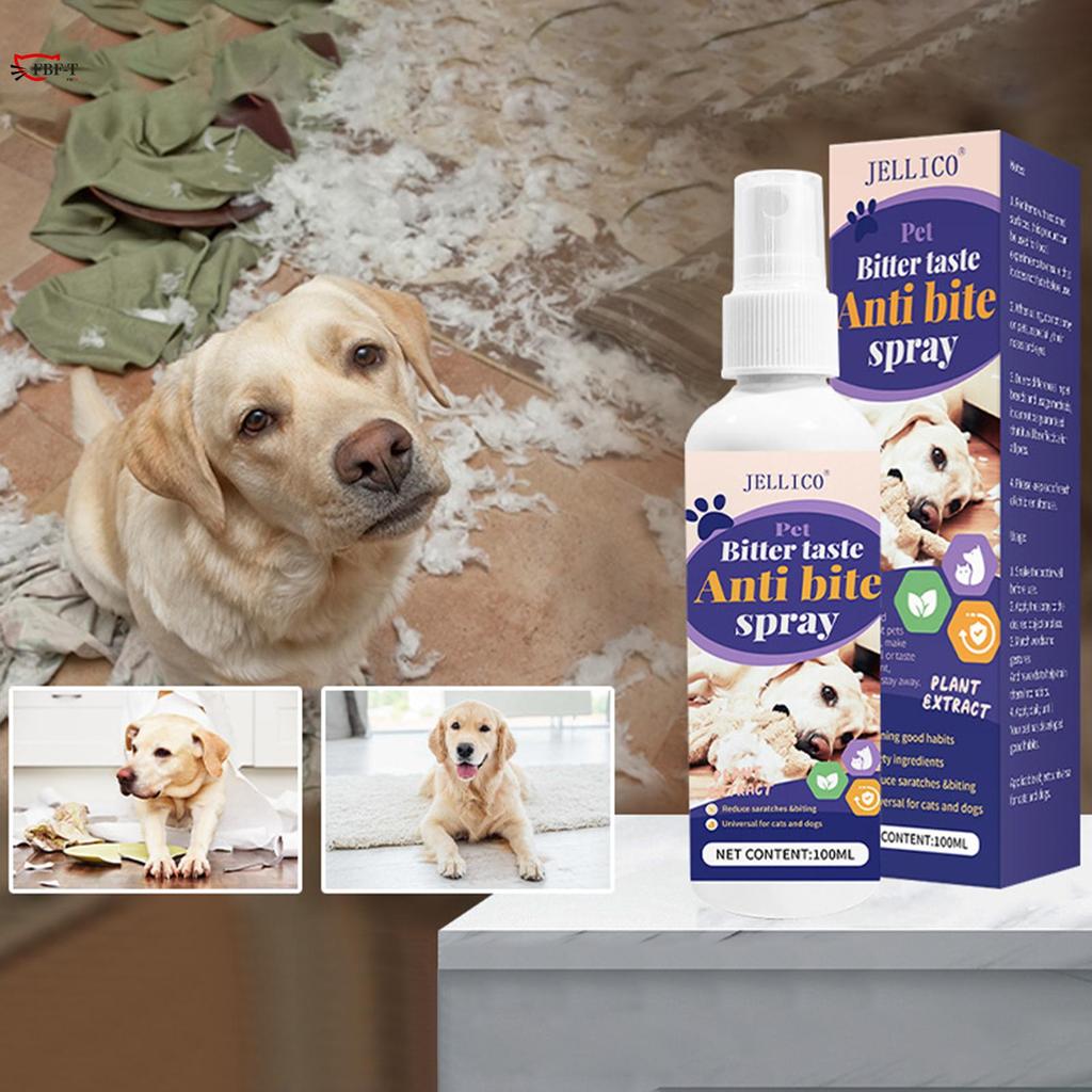 สัตว์เลี้ยง Bitter Anti-Gnawing Spray Establish Boundaries & Keep Cat Off Spray เพื่อปกป้องเฟอร์นิเจ