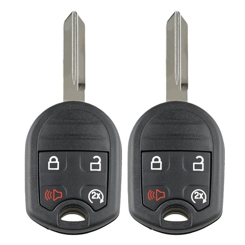 2 x Keyless Remote Start Key Fob 315 Mhz Fit สําหรับ Ford 2011 2012 2013 2014 2015 2016 F150 F350 CW