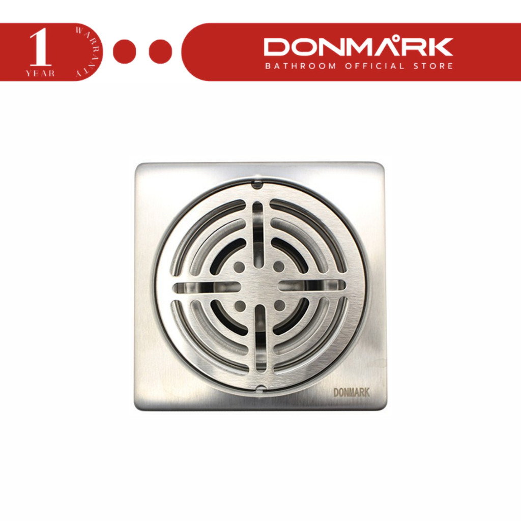 DONMARK ตะแกรงกันกลิ่นสแตนเลสหนาพิเศษ สำหรับท่อระบายน้ำ  2"-2 ½" รุ่น DM-2112G