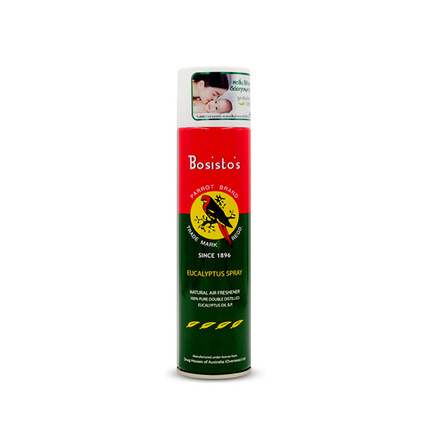 Bosistos น้ำมันยูคาลิปตัส ชนิดสเปรย์ 300 ml กระป๋อง 300 ml