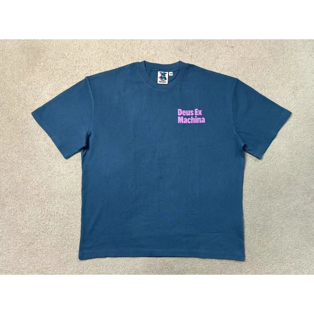 เสื้อยืดแขนสั้นผ้าฝ้ายแท้ Deus