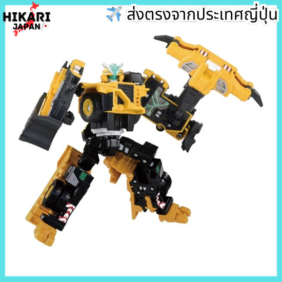 Tomy Tomica Job Braver Grand Build Braver Dump Truck & Bulldozer DX Set Minicar Toy 3yrs & up