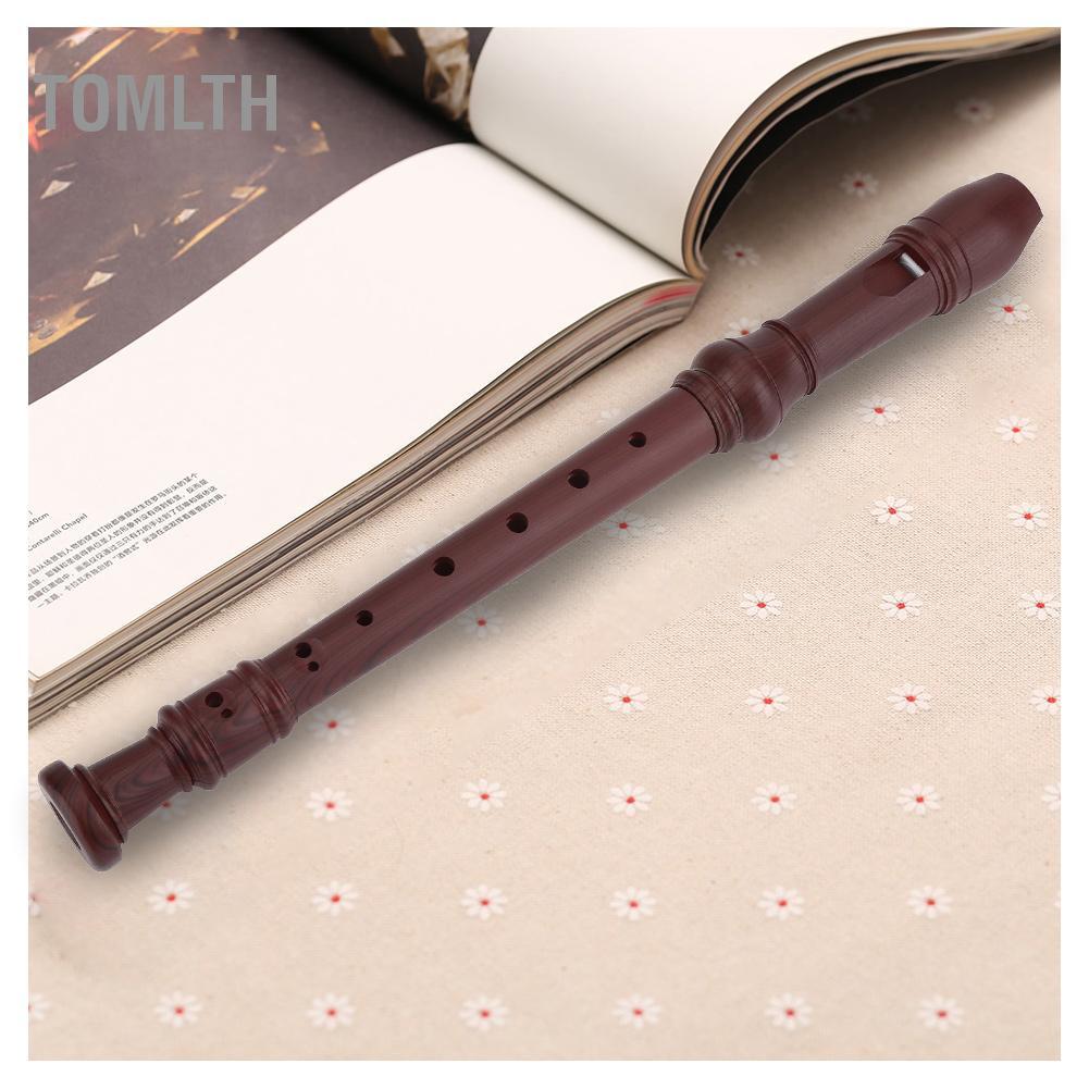 Tomlth Tomlth 8 หลุม High Pitch Soprano Recorder ขลุ่ยพลาสติก Instruments Reed Pipe