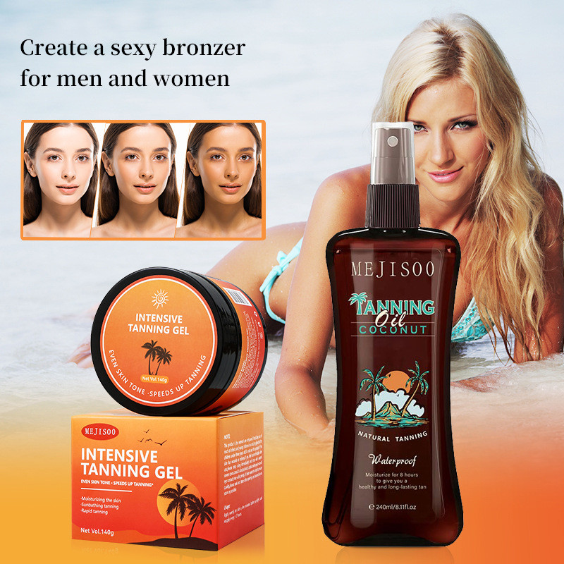 Premium In-Stock#Tanning Oil Tanning Coconut Oil Full English Tanning Spray Tanning Gel In Stock11DA