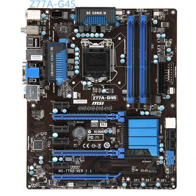 MSI Z77A-G45 Z77X-UD3H Z77A-GD65