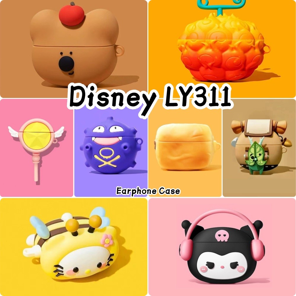 imamuraFor Disney LY311 เคสซิลิโคนอ่อนนุ่มการ์ตูนสร้างสรรค์หูฟังฝาครอบ NO.3