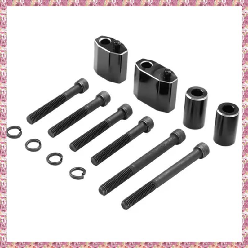 [VCR] ชุดขยายที่วางเท้ารถจักรยานยนต์ Floorboard Pedal Extension Kit Footrest Spacer Extender กันสนิม