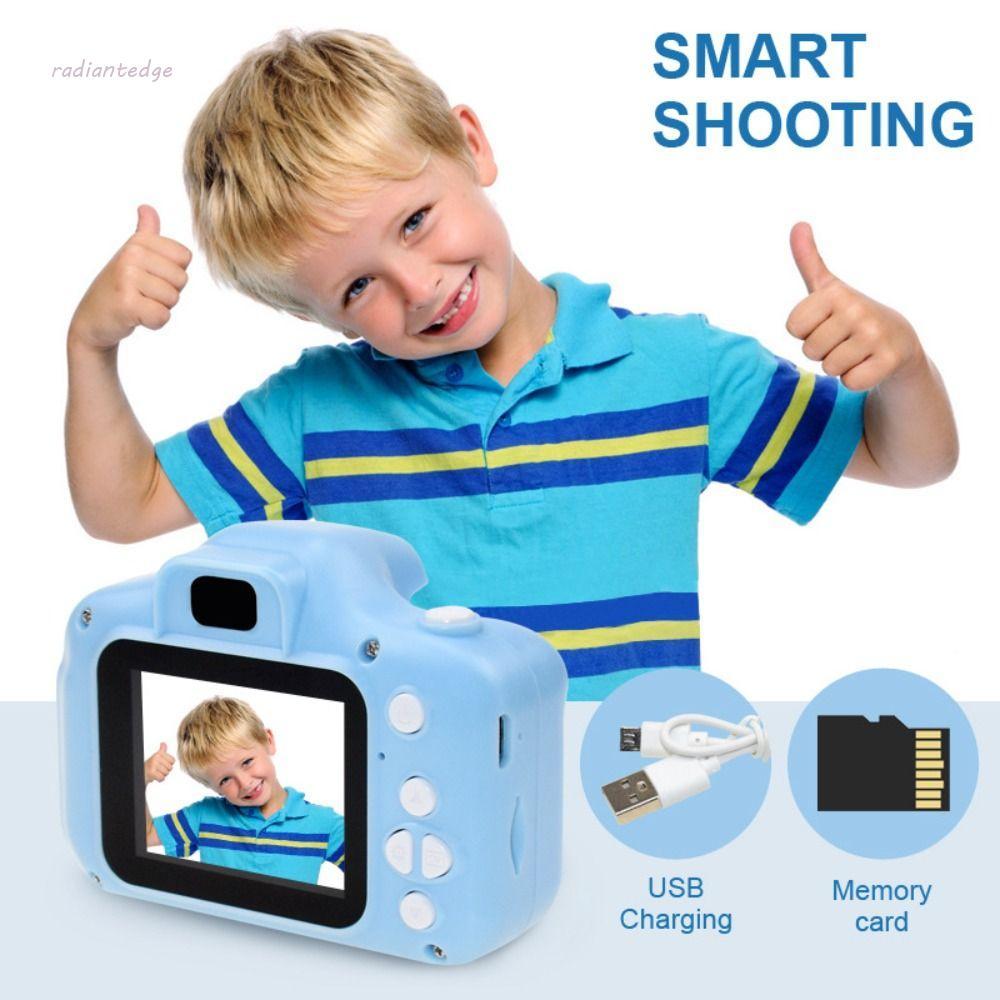 RADIANT Mini Children Camera, ถ่ายภาพเด็กเล็ก Mini Digital Camera, Portable Kids Camera Selfie X2 Ki