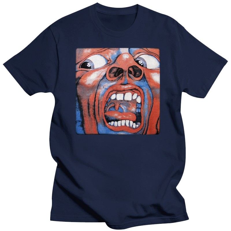 King Crimson Men  In The Court Of The Crimson King T-shirt Black