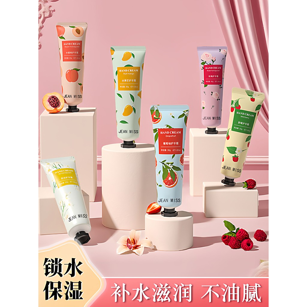 แฮนด์ครีม ครีมทามือ น้ําหอม Vaseline Hand Cream Female Moisturizing Hydrating Anti-Drying Refreshing