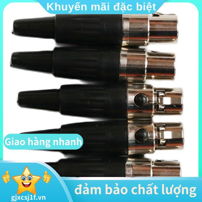 สําหรับ EV ไมโครโฟน 5 ชิ้น TA4F Mini 4Pin XLR Connector Kit- DIY เชื่อมอะไหล่gjxcsj1fvn