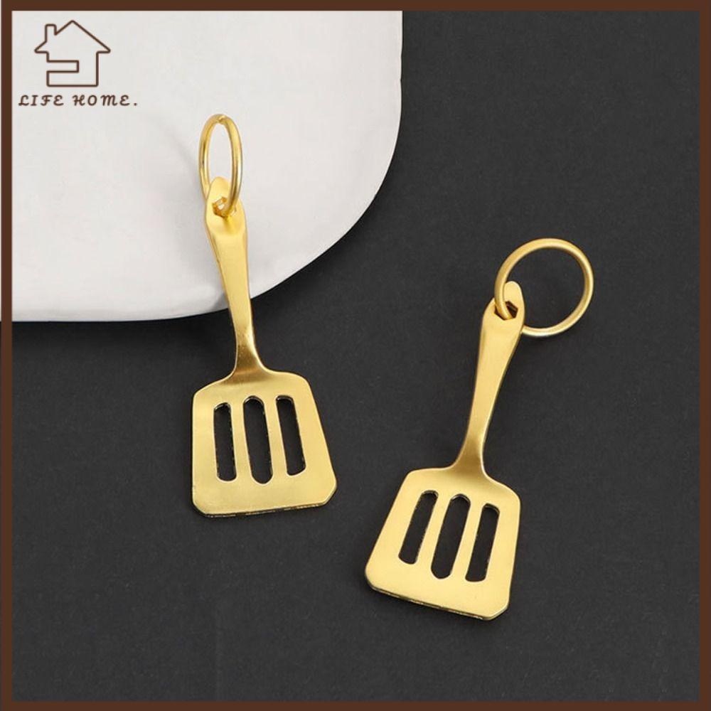 YELGIRL Teamfight Tactics พวงกุญแจ, เกมรูปสร้อยคอ Gold Shovel พวงกุญแจ, Mini LOL TFT ของเล่นวันเกิดน