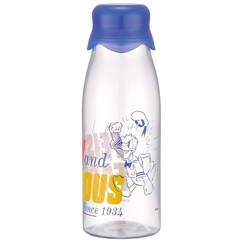 Skater 500ml Milk Bottle Style Plastic Water Bottle - Lightweight Disney Design