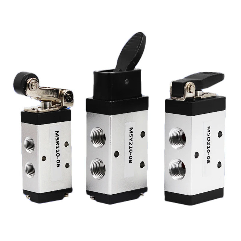 วาล์วกล M5B210-08 M5CM5D M5R M5L M5Y M5PP นิวเมติกสวิทช์คู่มือ M5PF110-06 Y