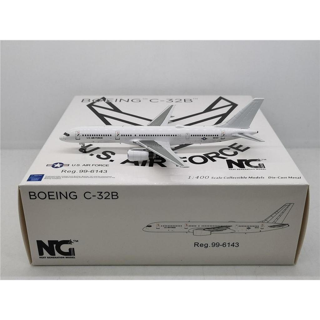[] NG รุ่น 53167 1: 400 US Air Force Boeing C-32B B757 99-6143 โลหะผสม