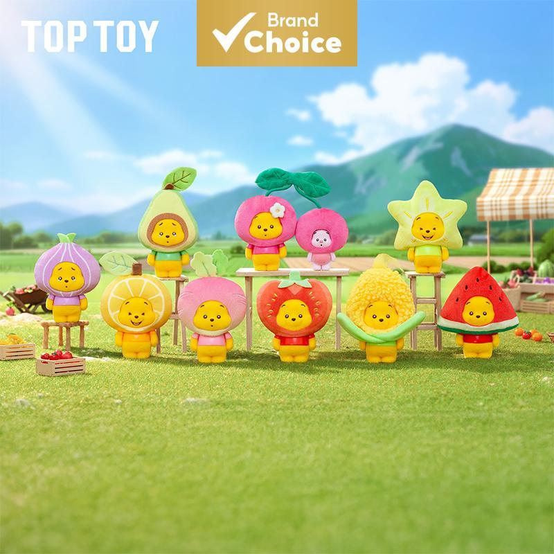 TOP TOY Disney Winnie the Pooh Little Orchard Series ฟิกเกอร์กล่องสุ่ม วินนี่ เดอะ พูห์ (32.5ซม.×14.