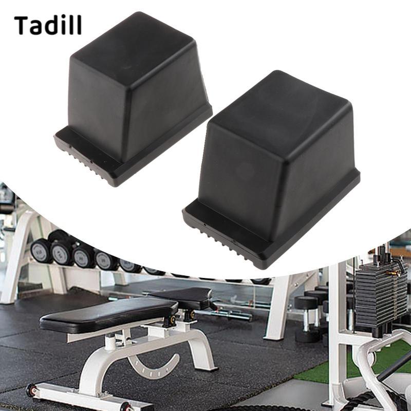 Tadill 2 ชิ้น End Cap อุปกรณ์ออกกำลังกาย Anti-Slip ทนทาน ใช้ได้ทั้งในบ้านและออฟฟิศ — صورة 5