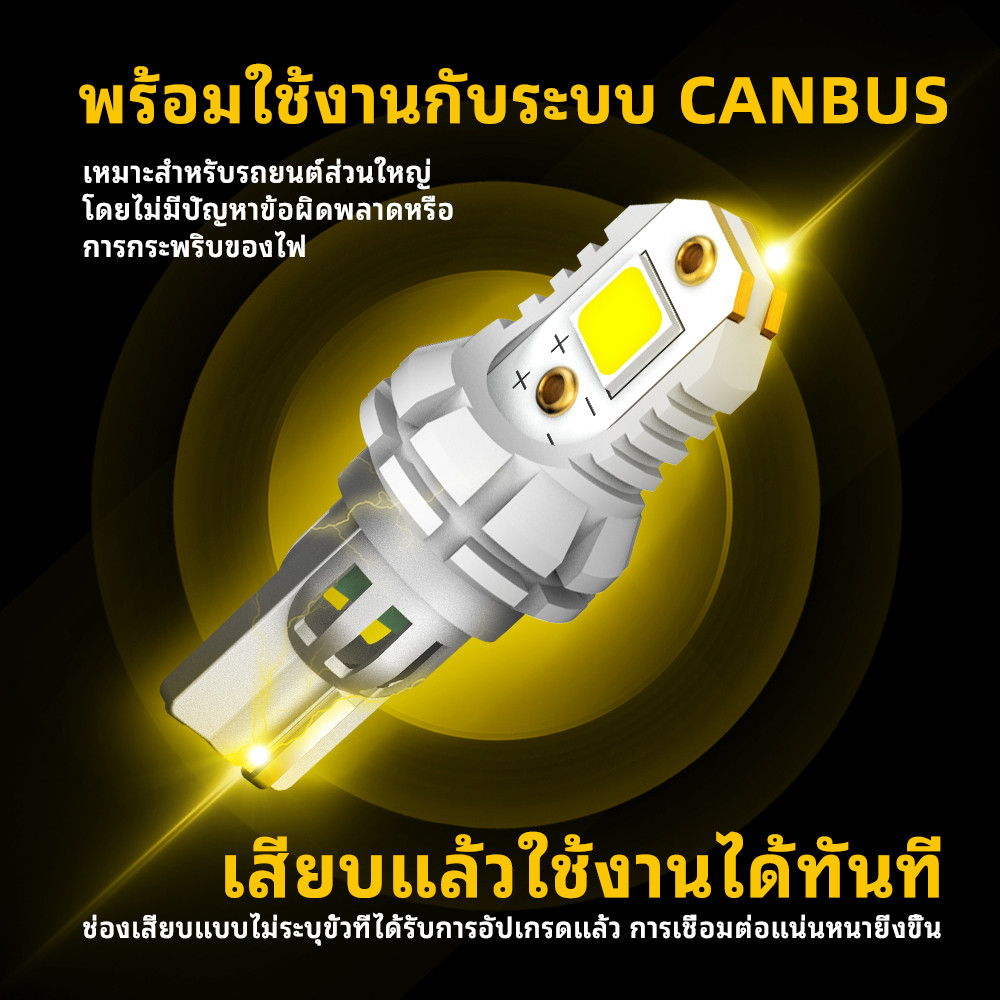 AUXITO 2PC หลอดไฟถอยหลัง LED T15 W16W 921 5050SMD Canbus ราคา ถูกที่สุด ดีลบีเคเค แกลเลอรีภาพที่ 4