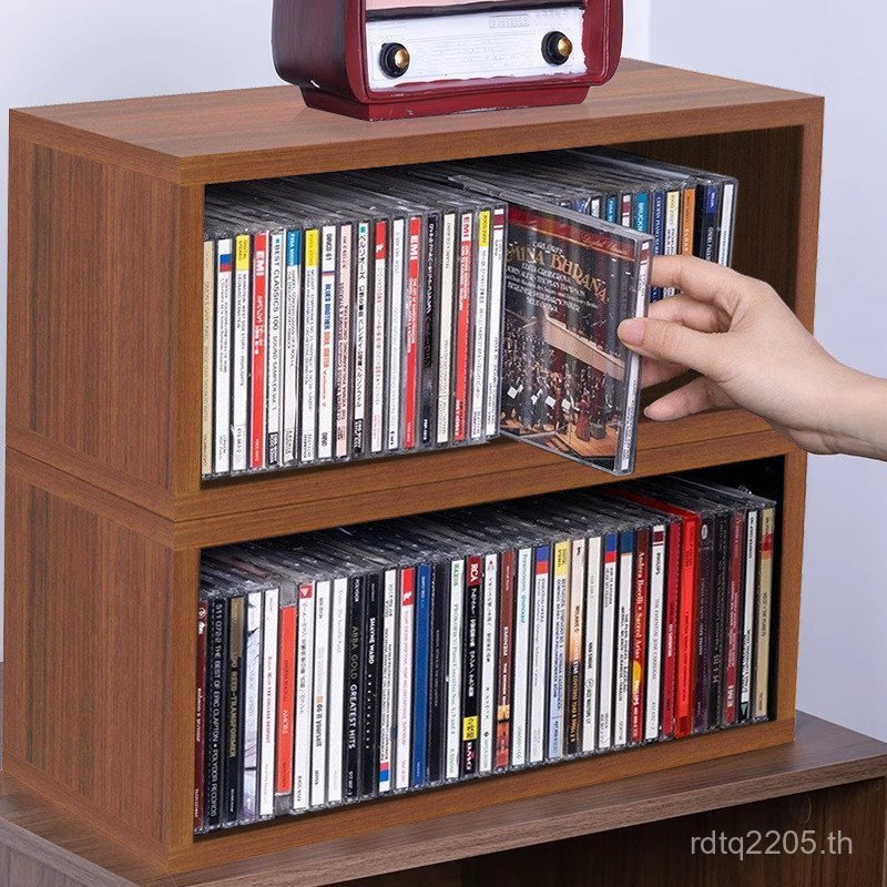 Storage Storage Storage กล่องเก็บอัลบั้ม Disc cd Grid Rack เกม cd Desktop Cabinet Storage cd Display