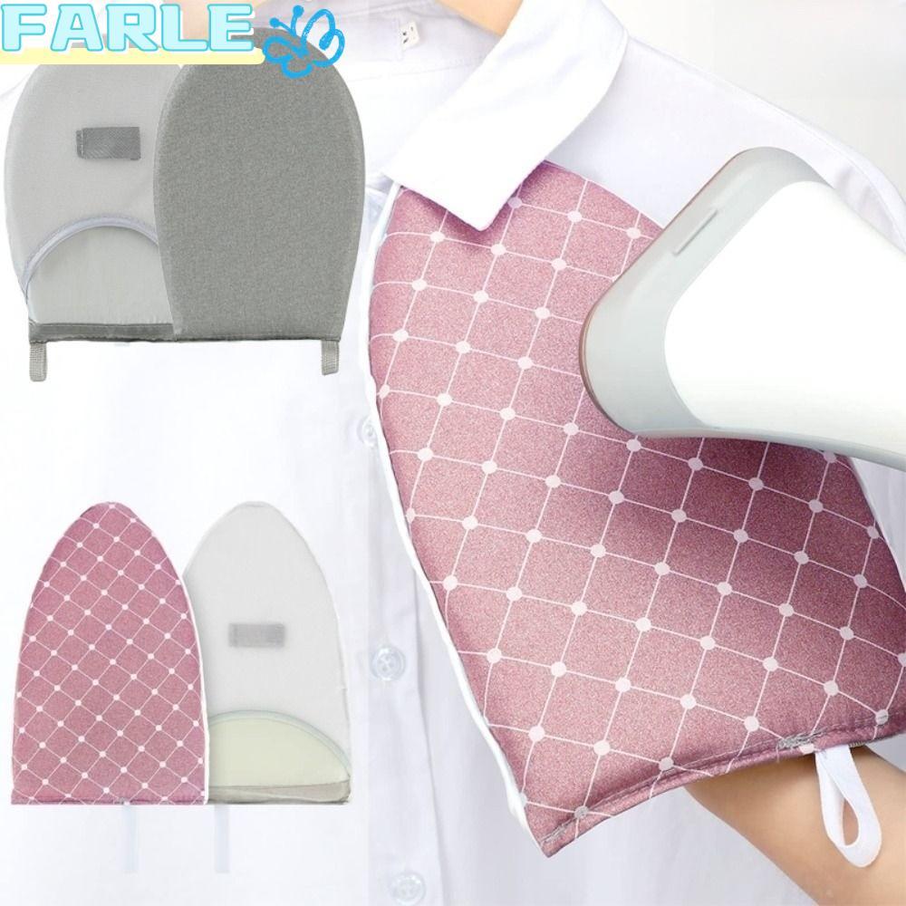 FARL ถุงมือรีดผ้าวัสดุผ้า ออกแบบฉนวนที่รองรีดถุงมือกันความร้อนขนาดเล็กขนาดเล็กป้องกันการรีดผ้าคุณสมบัติชั้นวางโต๊ะเหล็กแขวนรีดผ้า