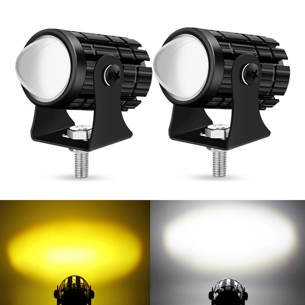 ราคาต่ำจำกัดเวลา🔥ไฟหน้ารถมอไซค์ ไฟสปอร์ตไลท์ LED ไฟมอเตอร์ไซค์ 3ชิ้น 88w+88w+สวิตช์ 12V-24V สว่างมาก 2 สเต็ป ไฟติดมอไซค์ thumbnail 7