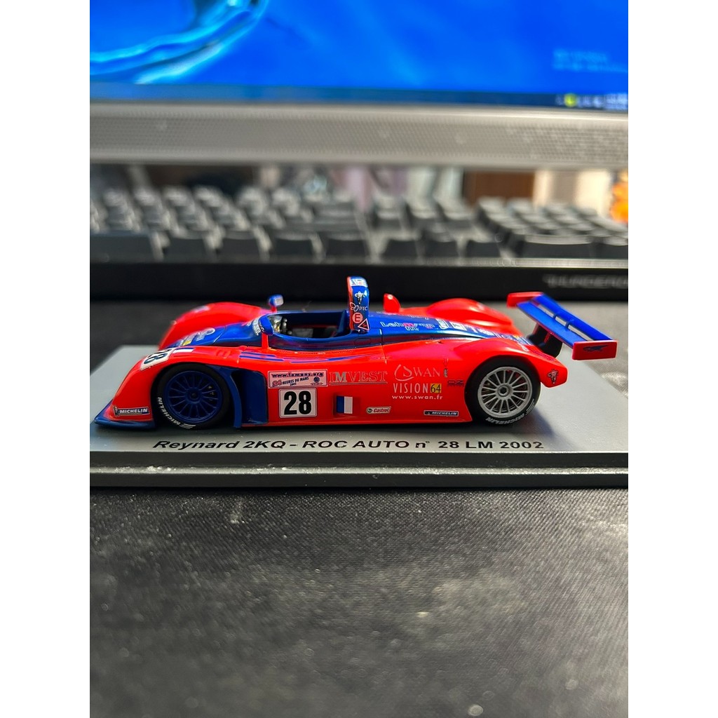 [Ready Stock] Spark 1/43 REYNARD 2KQ #28 อืม 2002 [คําอธิบายรุ่น] บรรจุภัณฑ์ที่สมบูรณ์รูปแบบลักษณะที