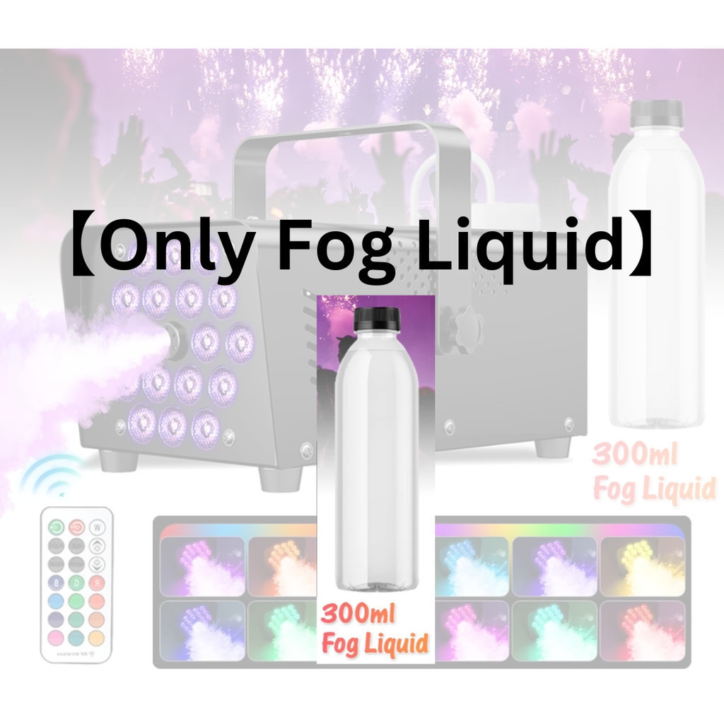 เท่านั้น Fog Liquid 300ml สําหรับเครื่องหมอกควัน / Stage Smoke Effect