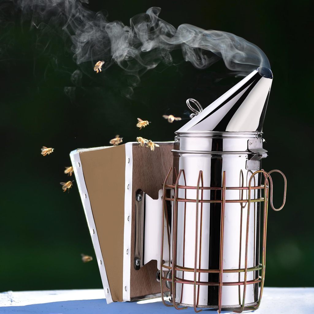 BeekeepingGear ติดอันดับต้องมี กาพ่นควันสแตนเลส จัดเต็มความจุ ราคา ถูกที่สุด ดีลบีเคเค แกลเลอรีภาพที่ 8