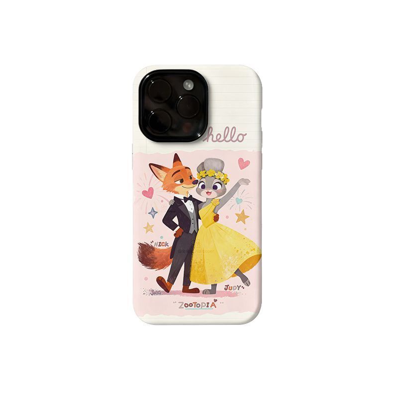 Nick Judy Film 2-in-1 เคส iPhone ที่รองรับสําหรับ iPhone /14 Pro Max /11 /12 Pro Max /15Pro Max /16 