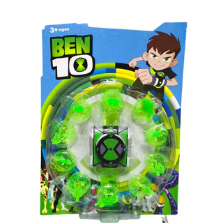 นาฬิกา Ben 10 Omnitrix Luminous กับฟังก์ชั่นโปรเจคเตอร์ 3D ของขวัญวันเกิดสำหรับเด็ก