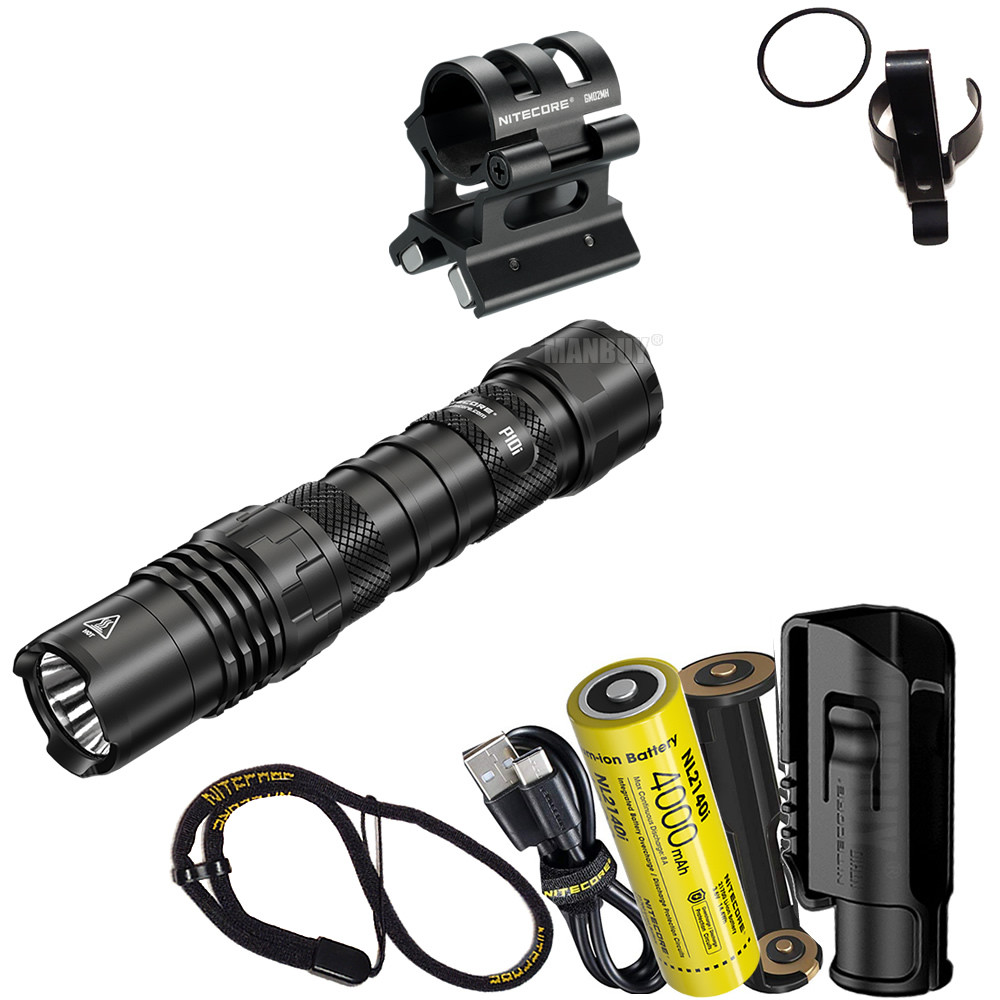 Nitecore P10i 1800 Lumens USB-C ไฟฉายแบบชาร์จไฟได้